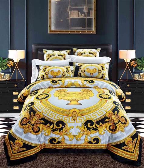 twin set versace|Luxury Bedding & Bed Linen Sets .